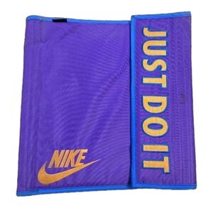 Vintage 90s NIKE Trapper Keeper Folder 1994 Mead Collab "Just Do It" Purple Blue